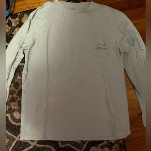 Vineyard Vines mint long sleeve shirt